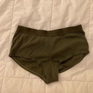 Olive Green Boyshorts